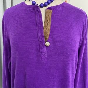 Ralph Lauren Cotton Jersey Top size XL